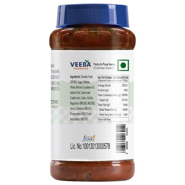 Veeba Pasta & Pizza Sauce 525 g JioMart
