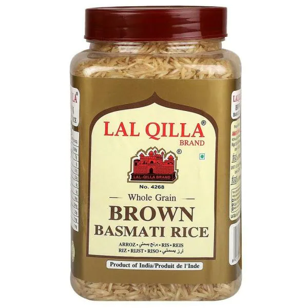 Lal Qilla Whole Grain Brown Basmati Rice 1 kg JioMart