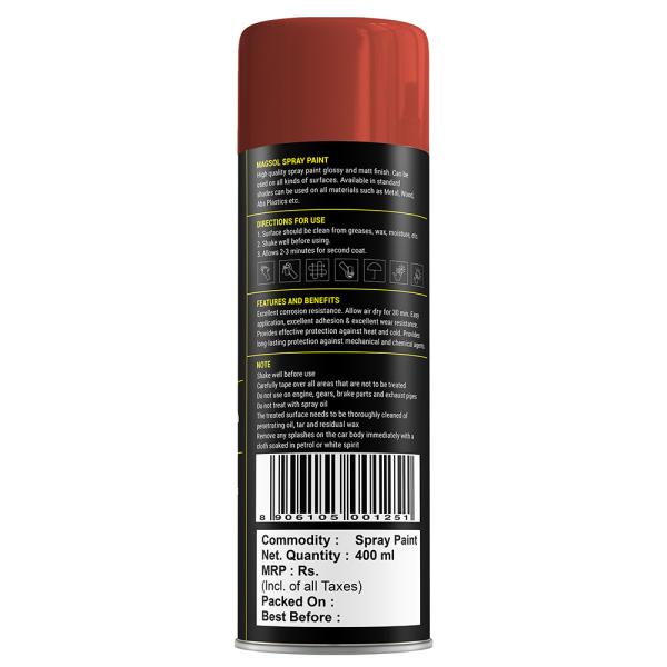 Magsol Red Oxide Spray Paint 400 ml JioMart