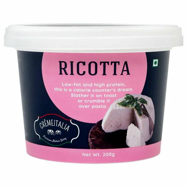 Cremeitalia Ricotta 200 g (Container) JioMart