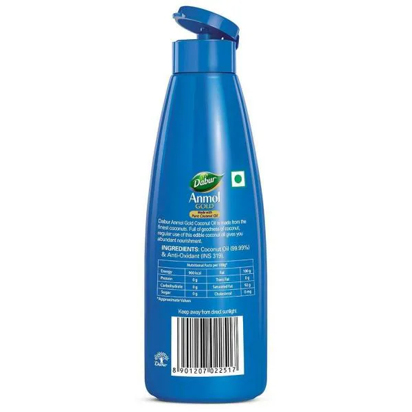Dabur Anmol Gold Pure Coconut Oil 600 ml JioMart