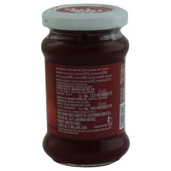 Snac tac Mixed Fruit Jam 200 g JioMart