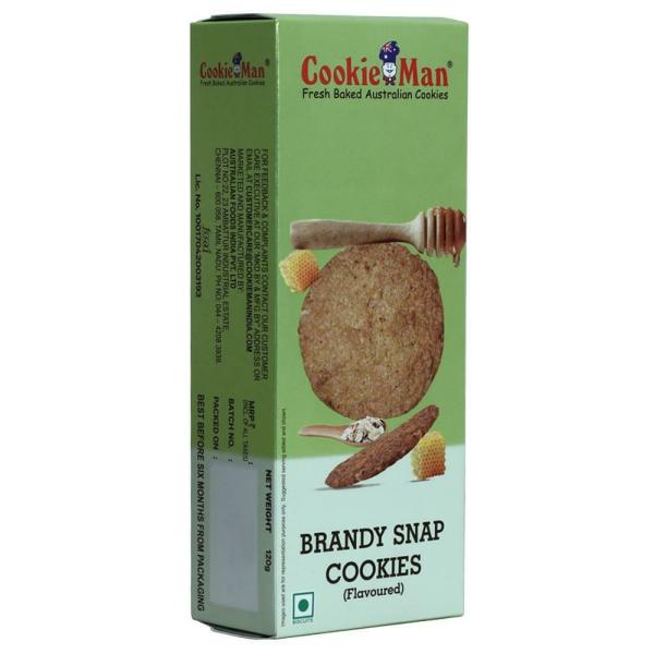 Cookie Man Brandy Snap Cookies 120 g JioMart