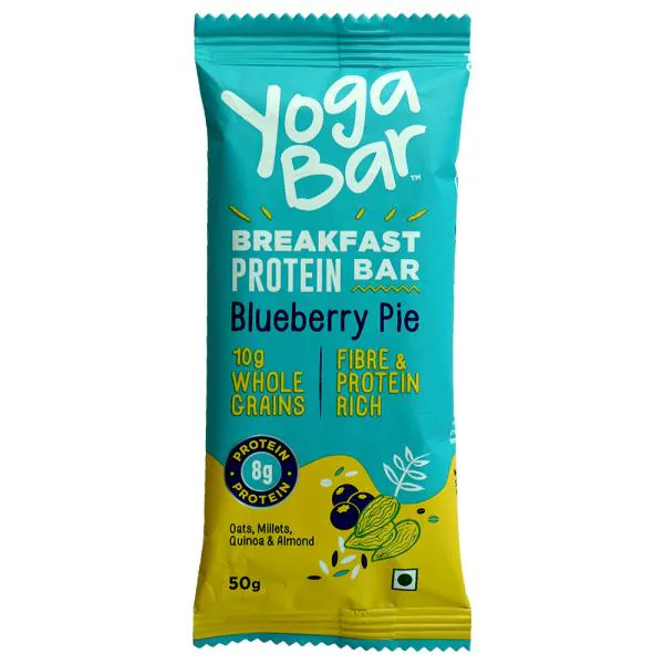 Yoga Bar Breakfast Blueberry Pie Protien Bar 50 g JioMart