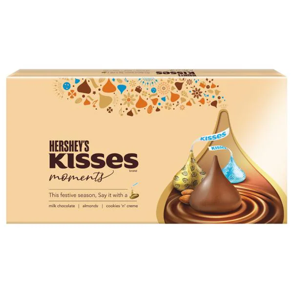 Hershey's Kisses Moments Assorted Chocolate Gift Box 129 g (3 Units