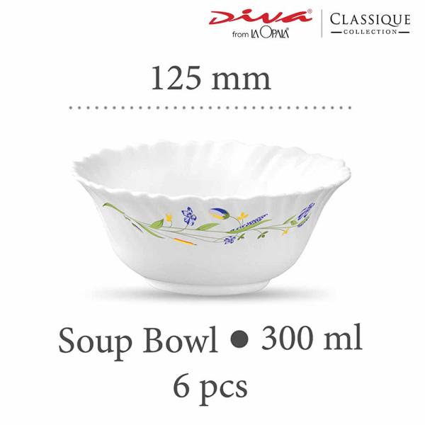 La Opala Diva Classique Opalware Dinner Set In Gift Box (27 pcs) JioMart