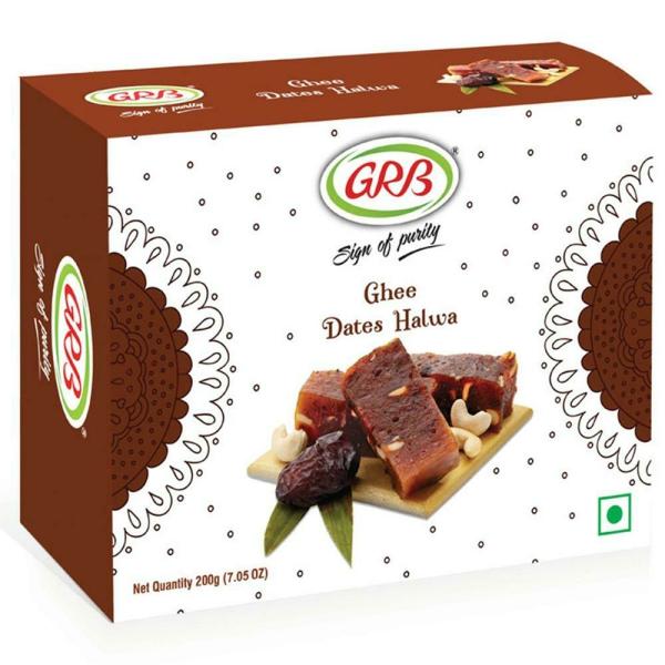 GRB Ghee Dates Halwa 200 g JioMart