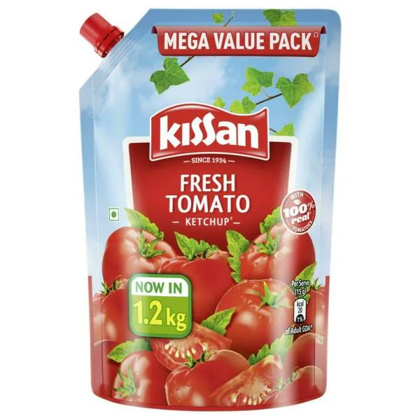 Kissan Fresh Tomato Ketchup 1.2 kg JioMart