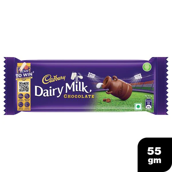 Cadbury Dairy Milk Chocolate 55 g JioMart
