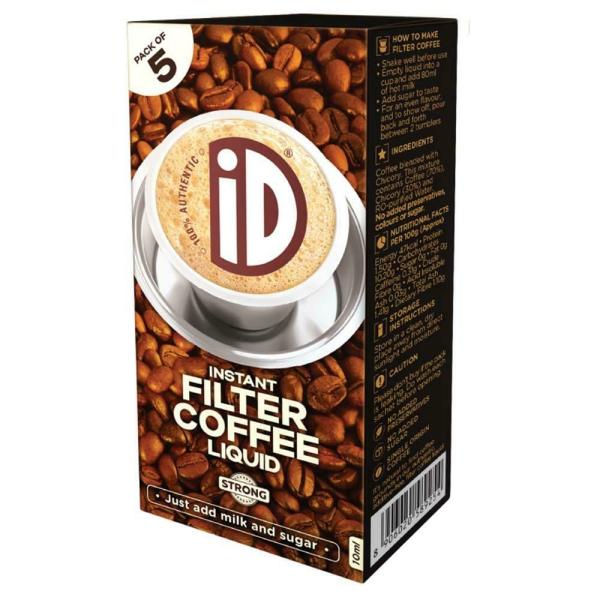 iD Instant Filter Coffee Liquid 10 ml (Pack of 5) JioMart