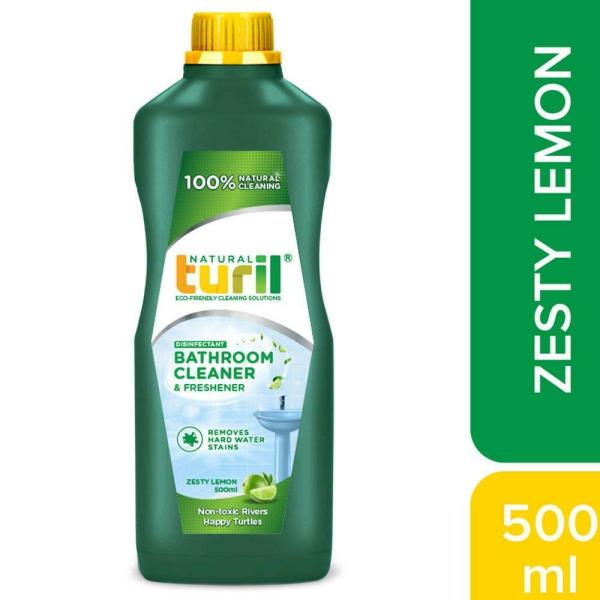 Turil Zesty Lemon Bathroom Cleaner & Freshener 500 ml - JioMart