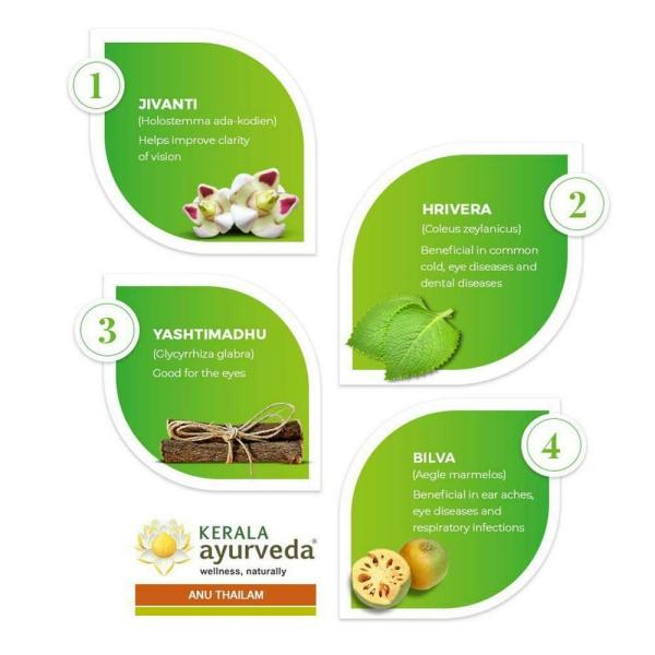 Kerala Ayurveda Anu Thailam 10 ml JioMart