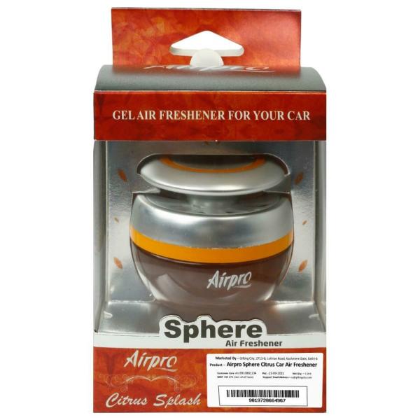 Airpro Sphere Citrus Splash Car Air Freshener JioMart