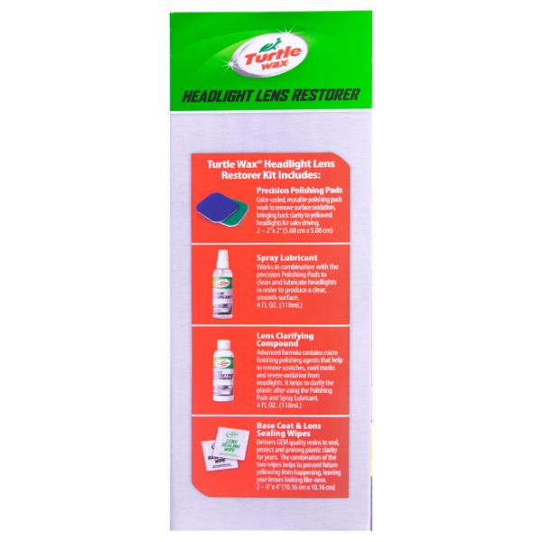 Turtle Wax Headlight Lens Restorere Kit JioMart