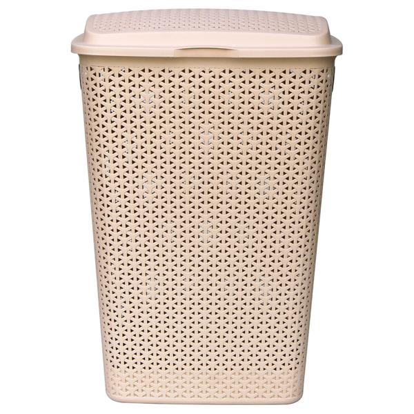 Princeware Juliet Matt Assorted Designer Plastic Laundry Basket 53 L JioMart