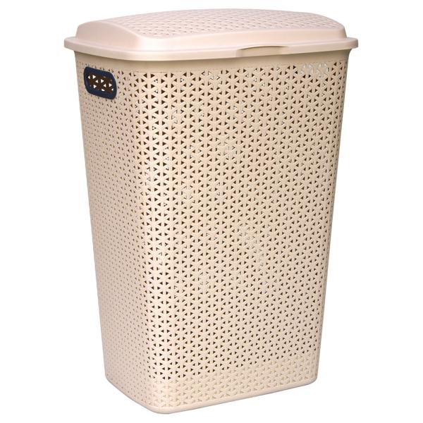 Princeware Juliet Matt Assorted Designer Plastic Laundry Basket 53 L JioMart