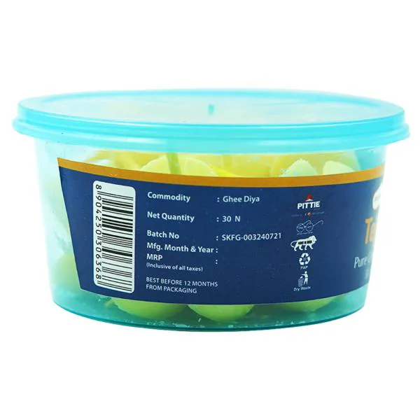 Shubhkart Tejas Pure Ghee Diya Wick (30 pcs) JioMart