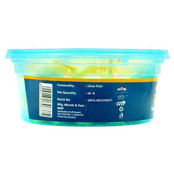 Shubhkart Tejas Pure Ghee Diya Wick (60 pcs) JioMart