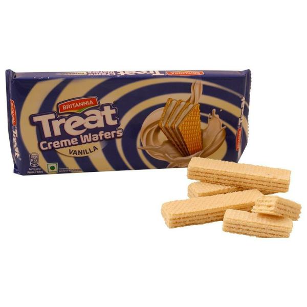 Britannia Treat Vanilla Creme Wafers 60 g JioMart