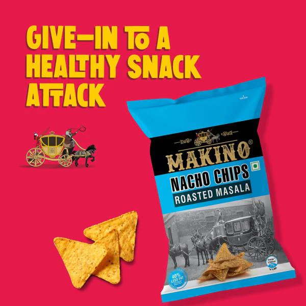 Makino Roasted Masala Nacho Chips 150 g JioMart
