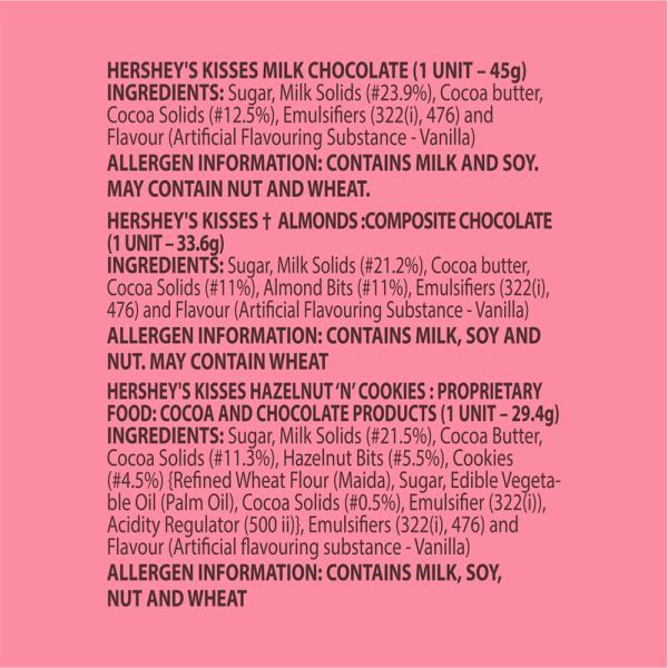 Hersheys Kisses Love Edition Chocolate 108 g JioMart