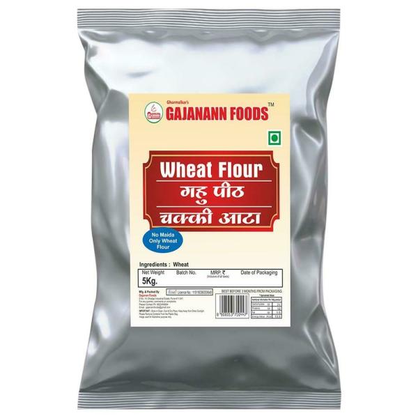 Gajanann Foods Wheat Flour 5 kg JioMart