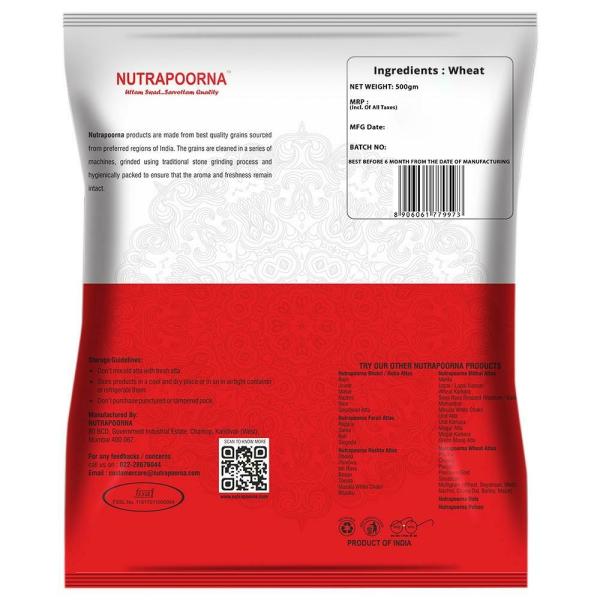 Nutrapoorna Roasted Barik Rawa 500 g - JioMart