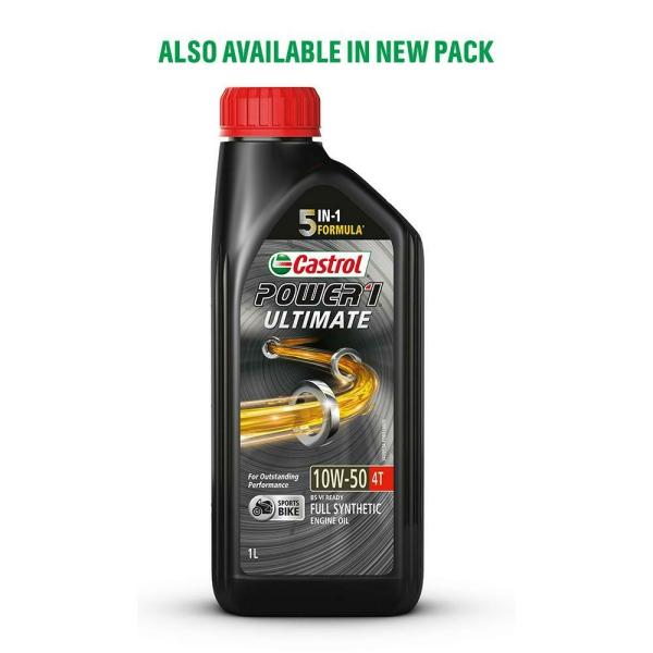 Castrol Power1 Ultimate 4T 10W50 Engine Oil 1 L JioMart
