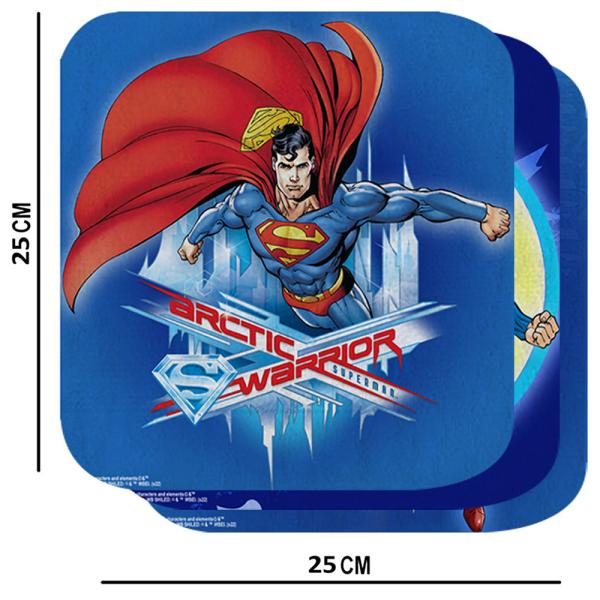 DC Superman 1 Multicolour Digital Print Microfiber Face Towel 25x25 cm (Set  of 3) - JioMart