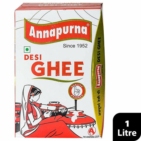 Annapurna Desi Ghee 1 L (Carton) JioMart