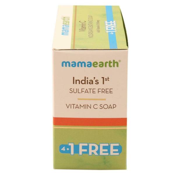 Mamaearth Vitamin C Nourishing Bathing Soap 75 g (Buy 4 Get 1 Free