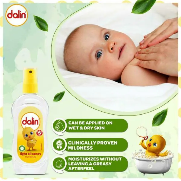 Dalin Baby Light Oil Spray 100 ml JioMart