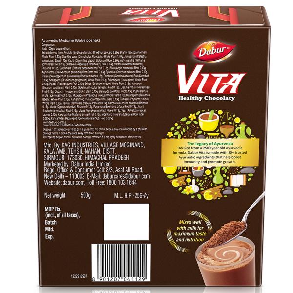 Dabur Vita Chocolaty Drink Mix 500 g JioMart