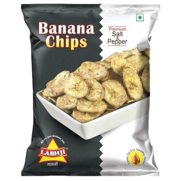 Labhji Premium Salt & Pepper Banana Chips 155 g JioMart