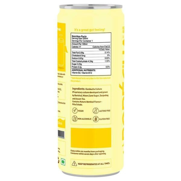 Borécha Pina Colada Kombucha Drink 330 ml JioMart