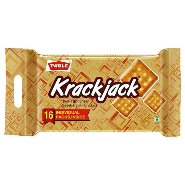 Parle Krackjack Biscuits 16 Individual Packs 700 g JioMart