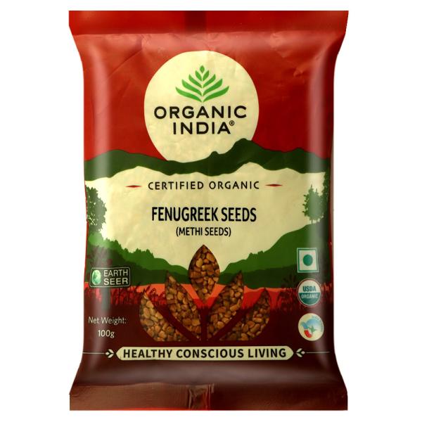 Organic India Fenugreek Seeds 100 g JioMart