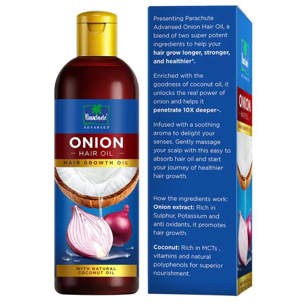 Parachute Advansed Onion Hair Oil 200 ml JioMart