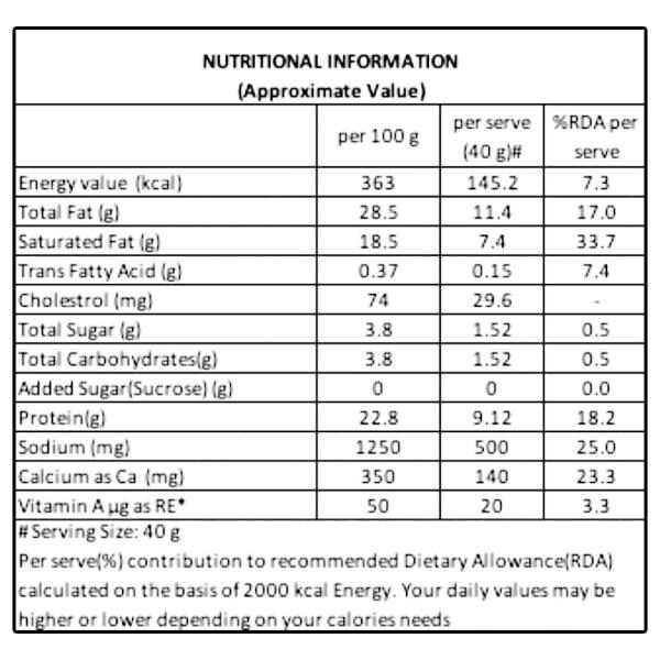 Moowing Natural Gouda Cheese 200 g (Pack) JioMart