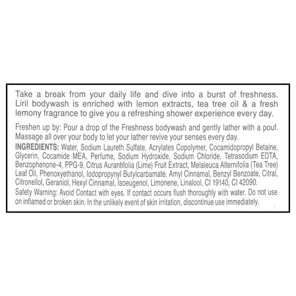 Liril Lime and Tea Tree Oil Body Wash 750 ml JioMart