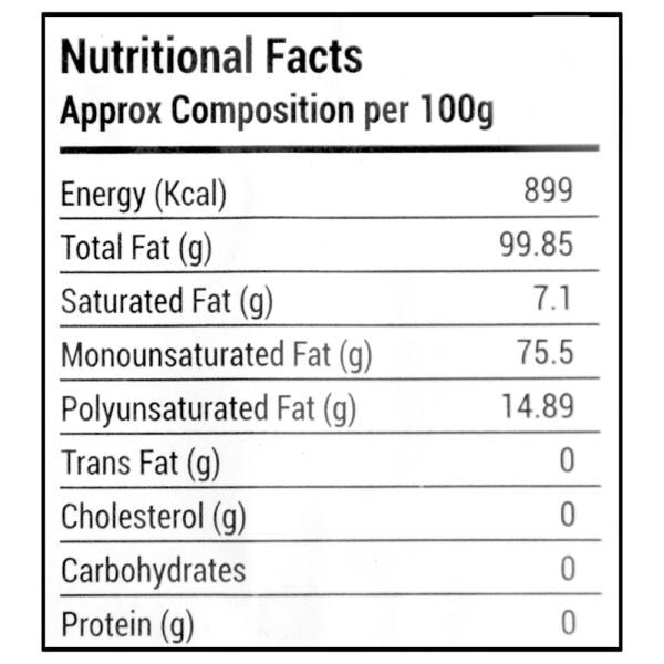 Orgatma Gold Cold Pressed Safflower Oil 1 L JioMart