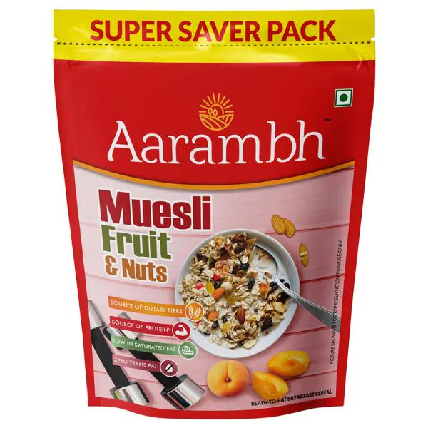 Aarambh Muesli Fruit and Nuts 750 g JioMart