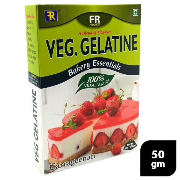 FR Products Carrageenan Veg. Gelatine 50 g JioMart