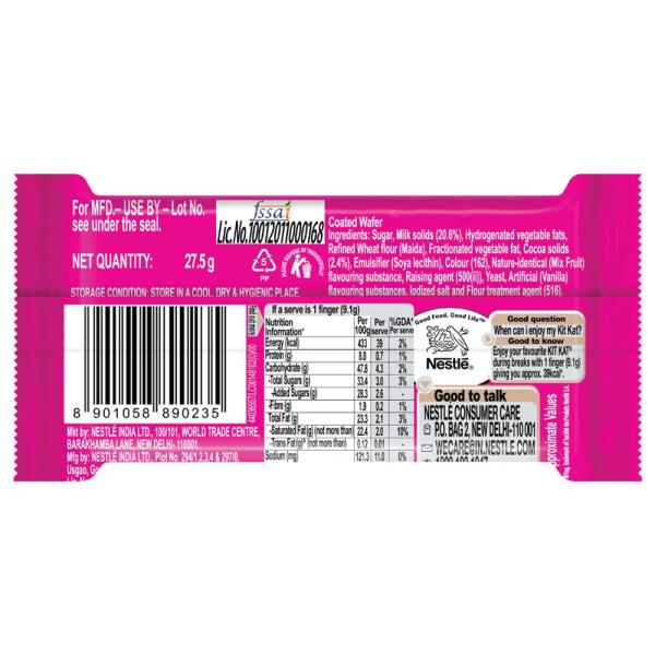 KitKat Excited Break Mix Fruit Flavour Chocolate 27.5 g JioMart