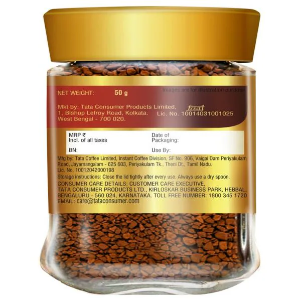 Tata Gold Pure Original Coffee 50 g JioMart