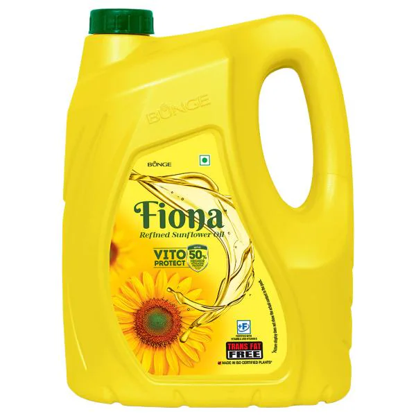 Fiona Refined Sunflower Oil 5 L JioMart