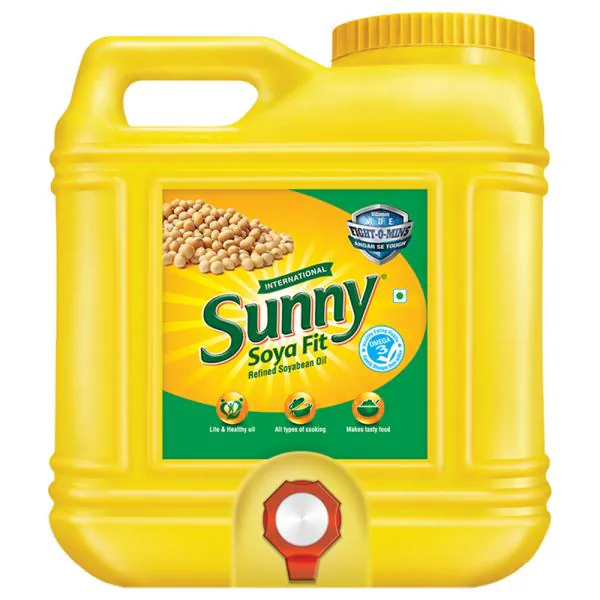 Sunny Soya Fit Refined Soyabean Oil 15 L (Jar) JioMart