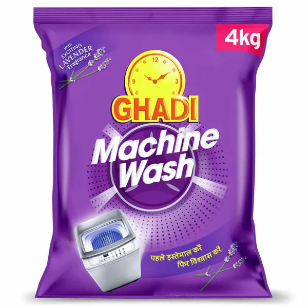 Ghadi Lavender Machine Wash Detergent Powder 4 kg JioMart