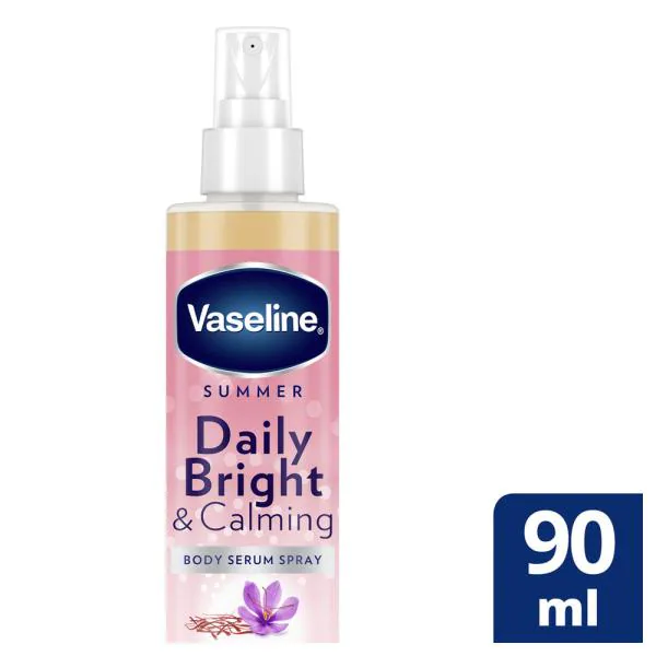 Vaseline Daily Bright & Calming Vitamin C & Saffron Extract Body Serum