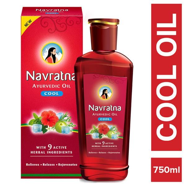 Navratna Cool Ayurvedic Oil 750 ml JioMart